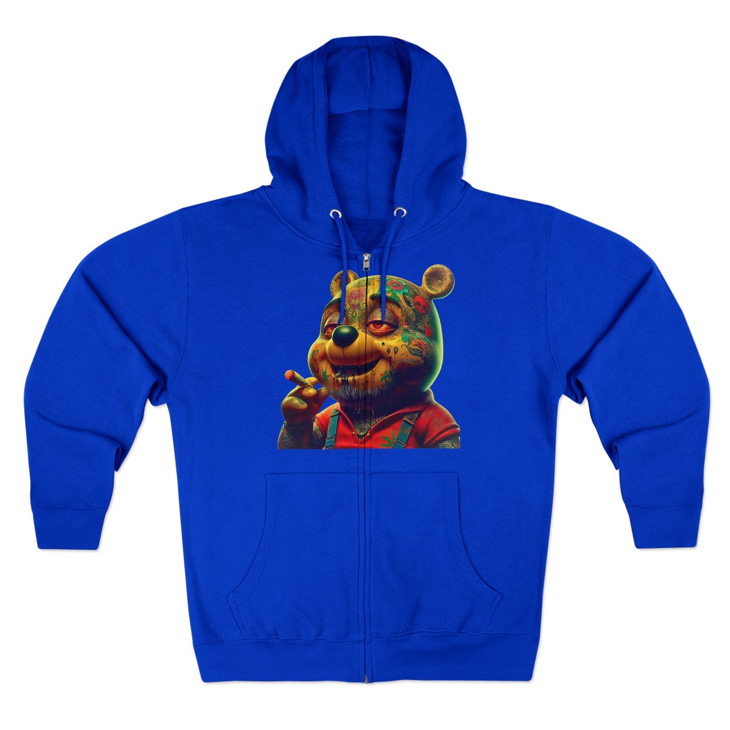 PsyKlan Tedy Bear Smoker Zip Hoodie