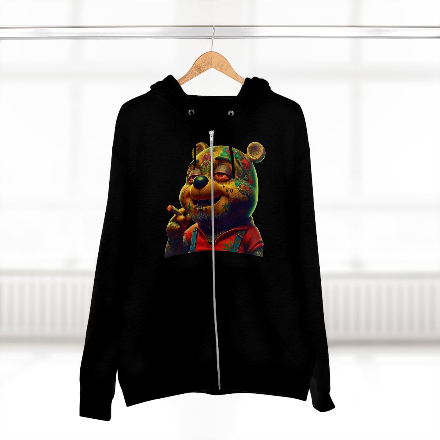 PsyKlan Tedy Bear Smoker Zip Hoodie