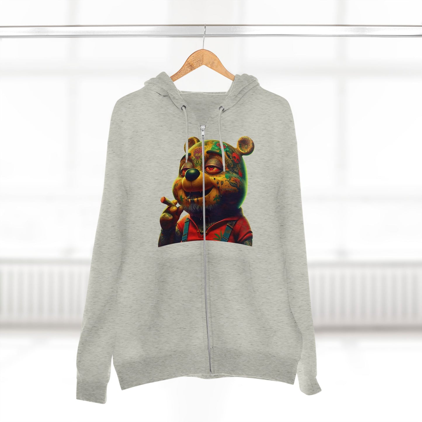 PsyKlan Tedy Bear Smoker Zip Hoodie