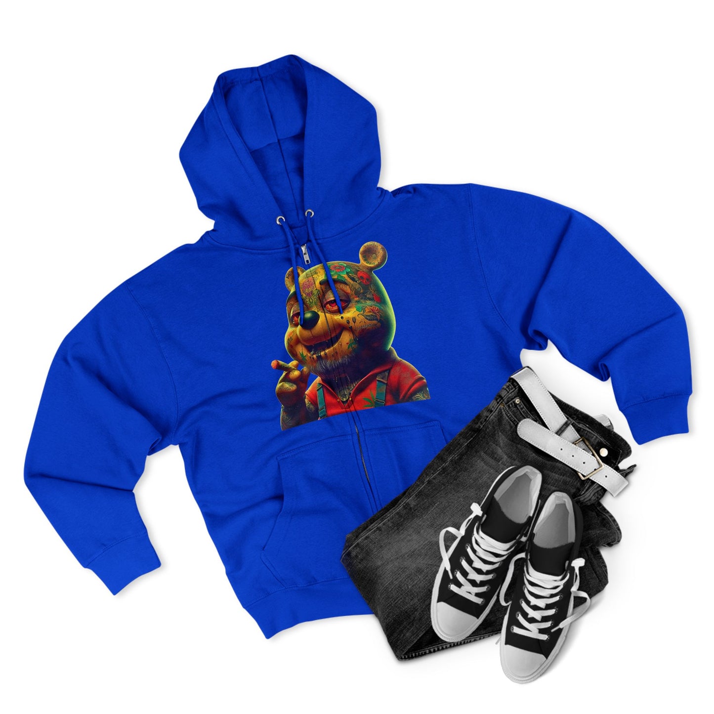 PsyKlan Tedy Bear Smoker Zip Hoodie