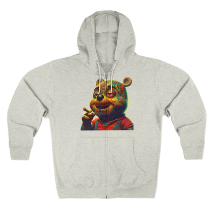 PsyKlan Tedy Bear Smoker Zip Hoodie