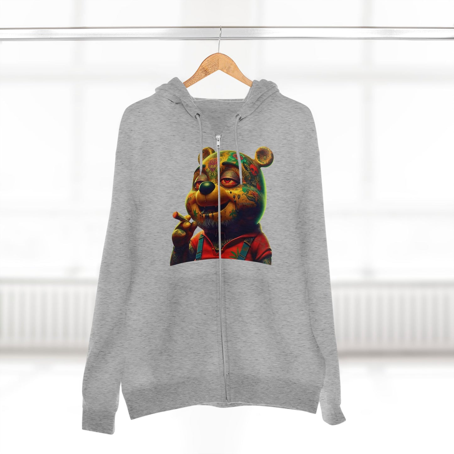 PsyKlan Tedy Bear Smoker Zip Hoodie