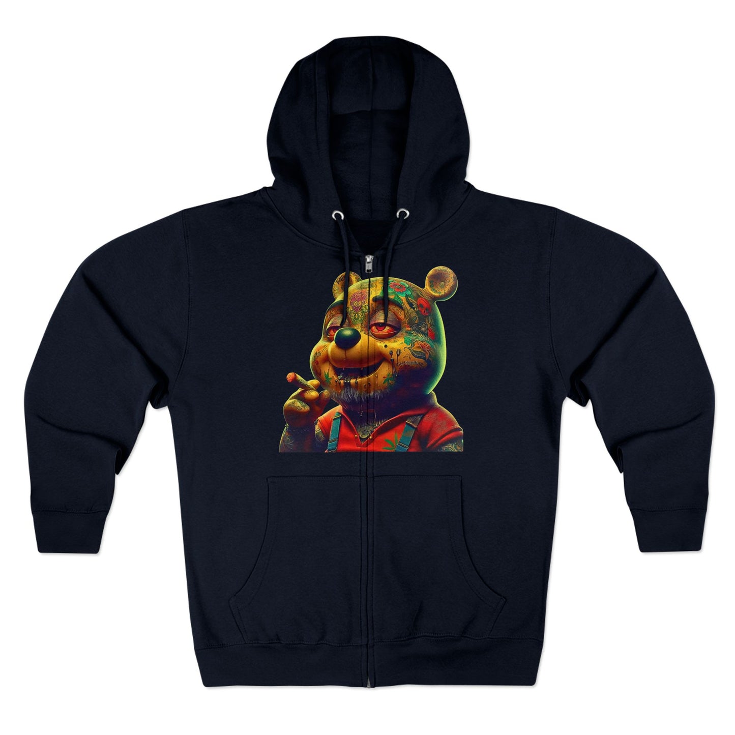 PsyKlan Tedy Bear Smoker Zip Hoodie