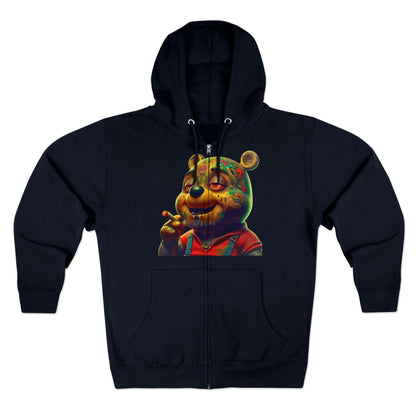 PsyKlan Tedy Bear Smoker Zip Hoodie