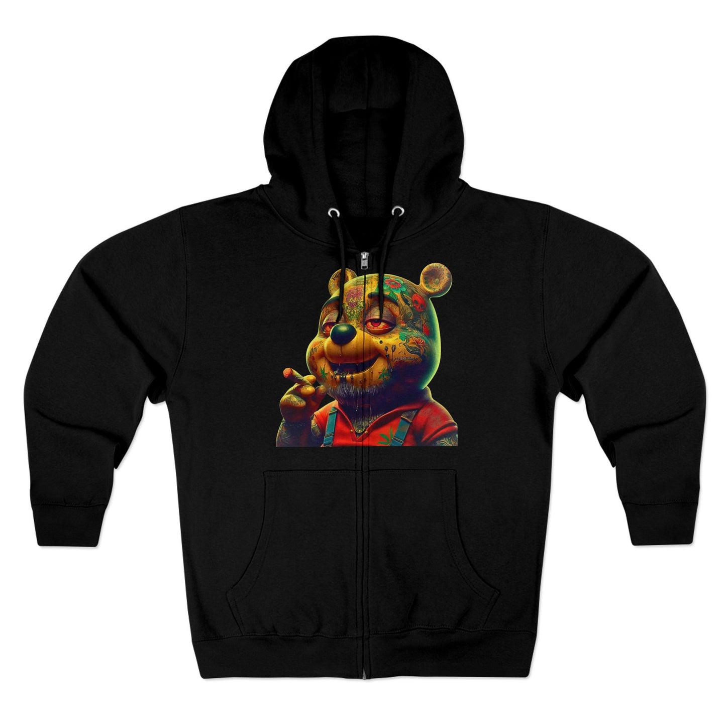 PsyKlan Tedy Bear Smoker Zip Hoodie