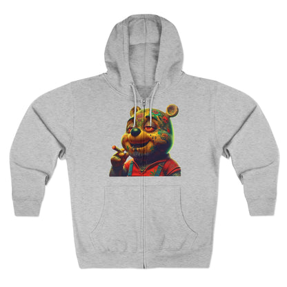 PsyKlan Tedy Bear Smoker Zip Hoodie