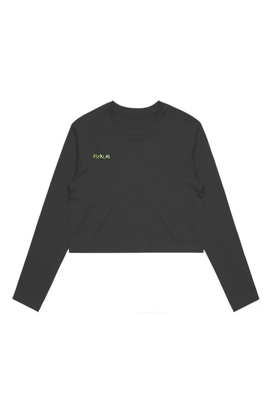 Psy Wo's Crop L/S Tee